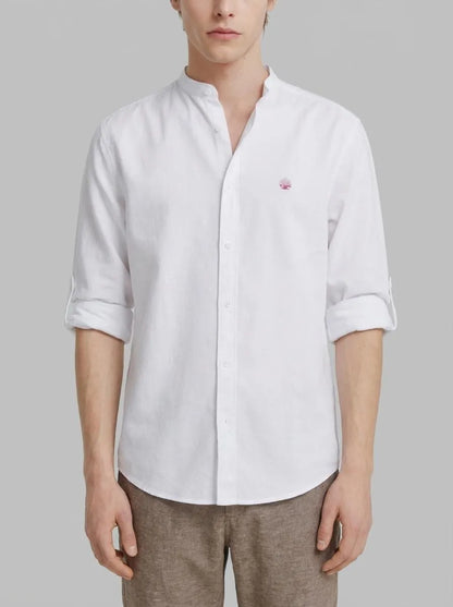 Springfield White Men Structured Shirt SKU: 0273625_99 Image 00
