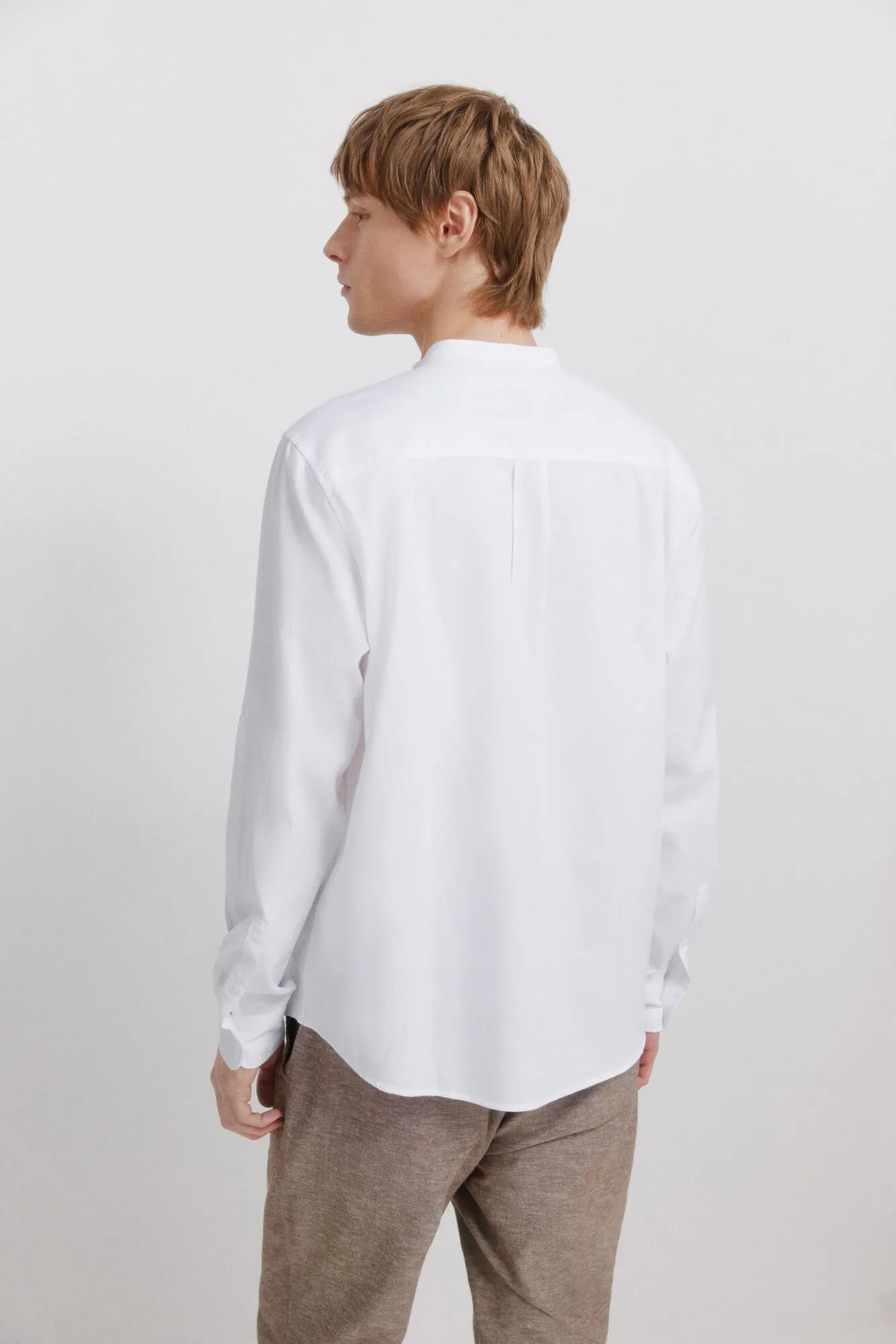 Springfield White Men Structured Shirt SKU: 0273625_99 Image 05