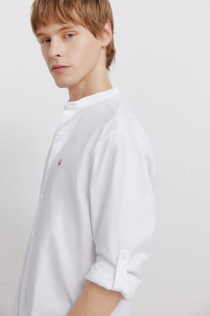 Springfield White Men Structured Shirt SKU: 0273625_99 Image 06