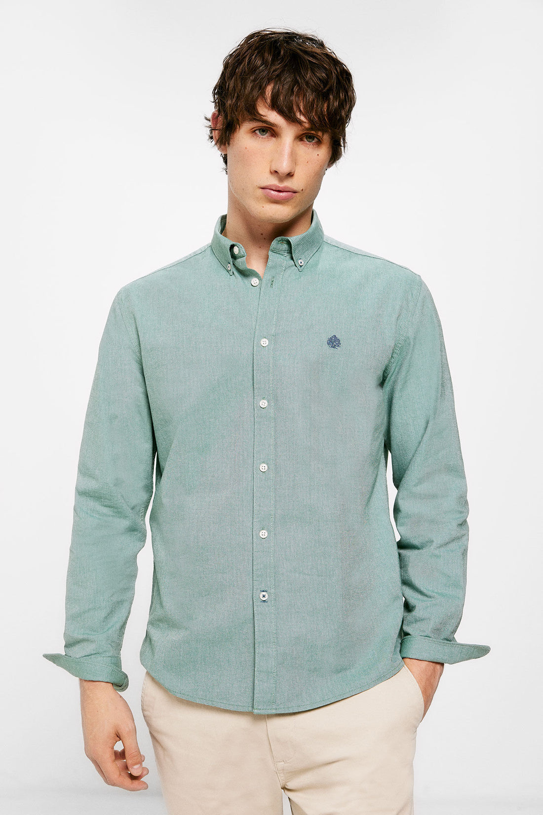 Button Down Long Sleeve Shirt_0277471_27_01