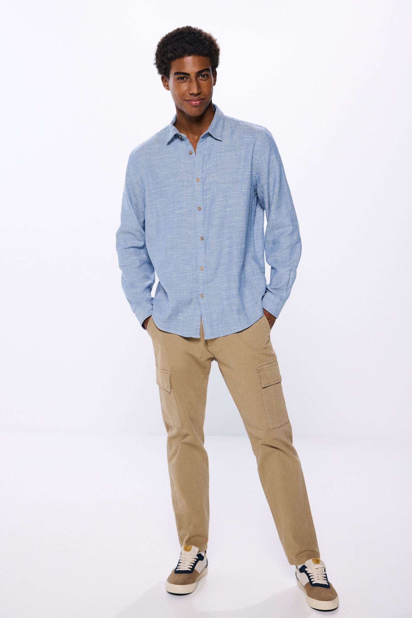 Rustic Woven Shirt_0278799_16_05