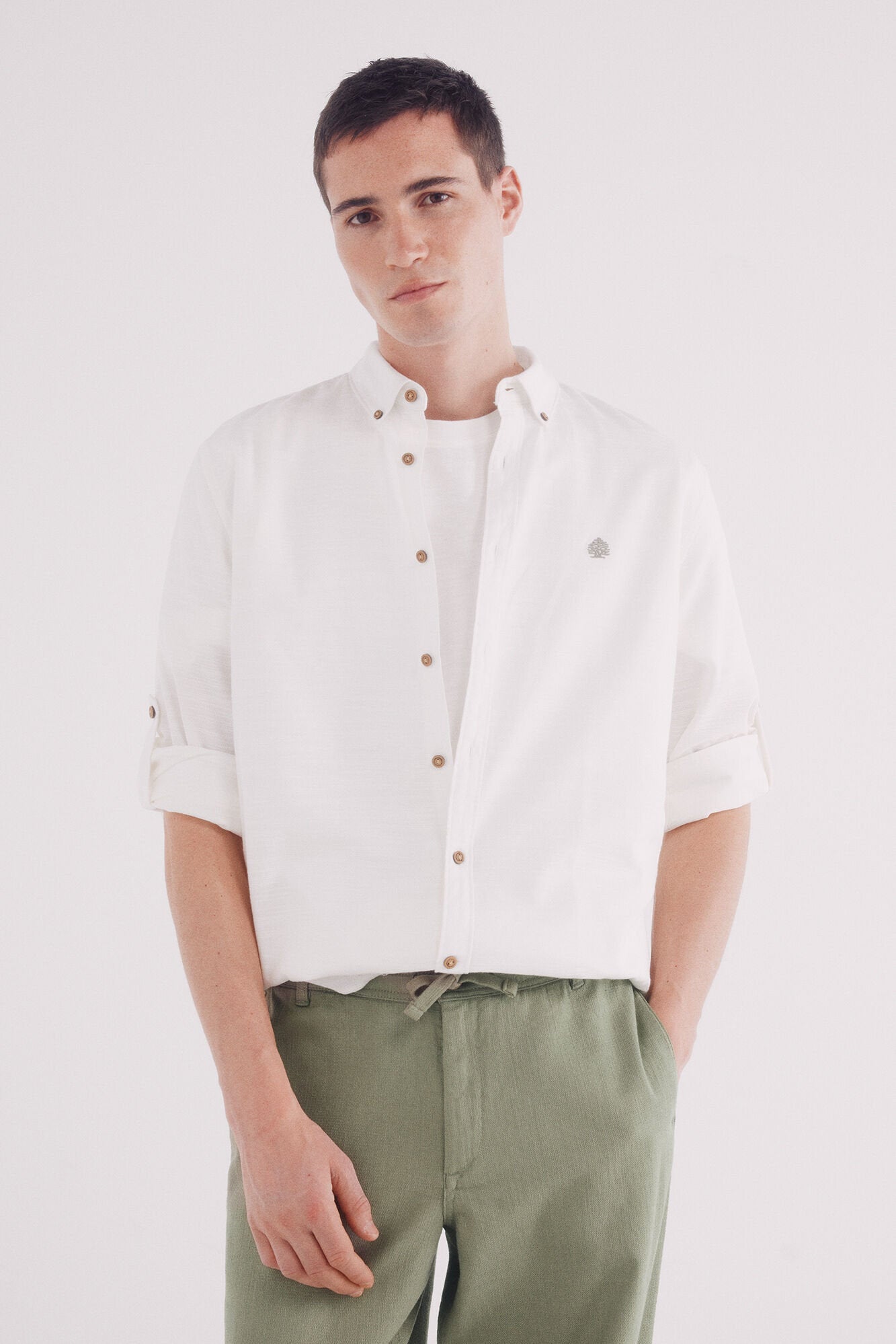 Springfield_Slub Cotton T-Shirt_0279931_96_01