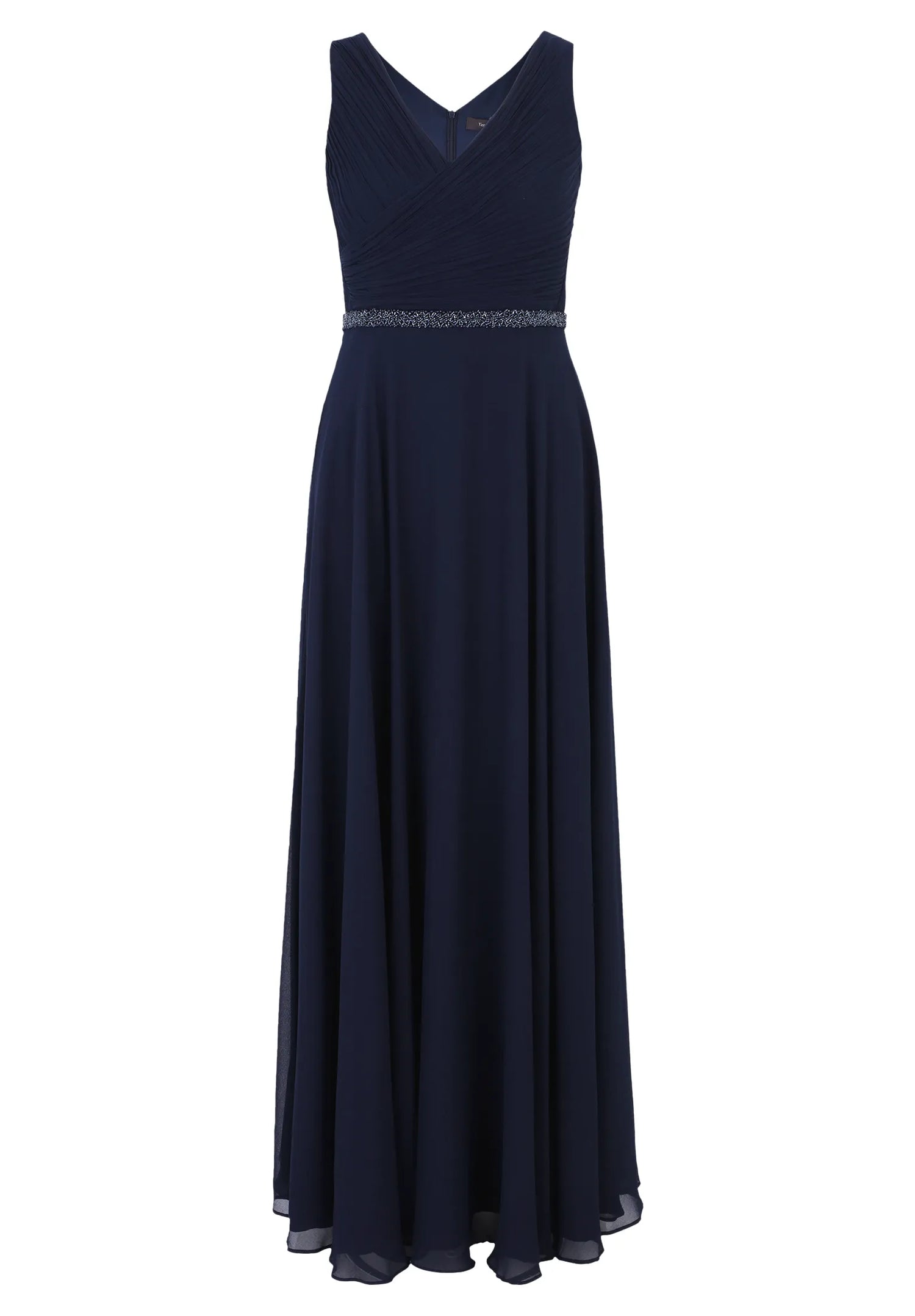 Vera Mont Night Sky Women Pleated Evening Dress SKU: 0299-4825_8541 Image 06