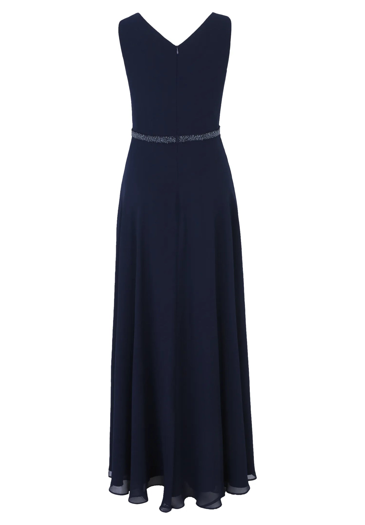 Vera Mont Night Sky Women Pleated Evening Dress SKU: 0299-4825_8541 Image 07