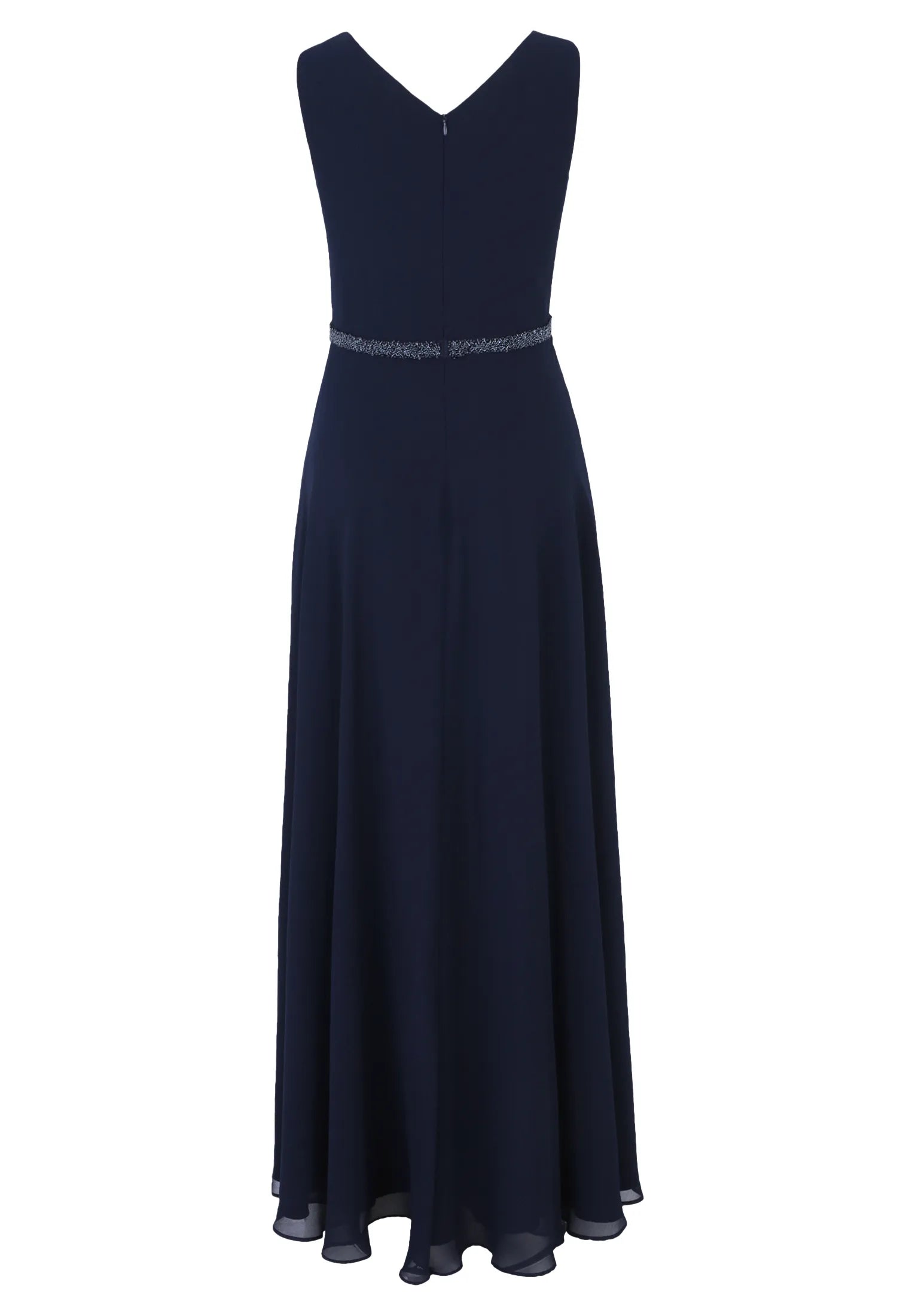 Vera Mont Night Sky Women Pleated Evening Dress SKU: 0299-4825_8541 Image 07