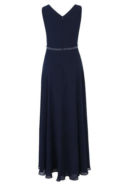 Vera Mont Night Sky Women Pleated Evening Dress SKU: 0299-4825_8541 Image 07