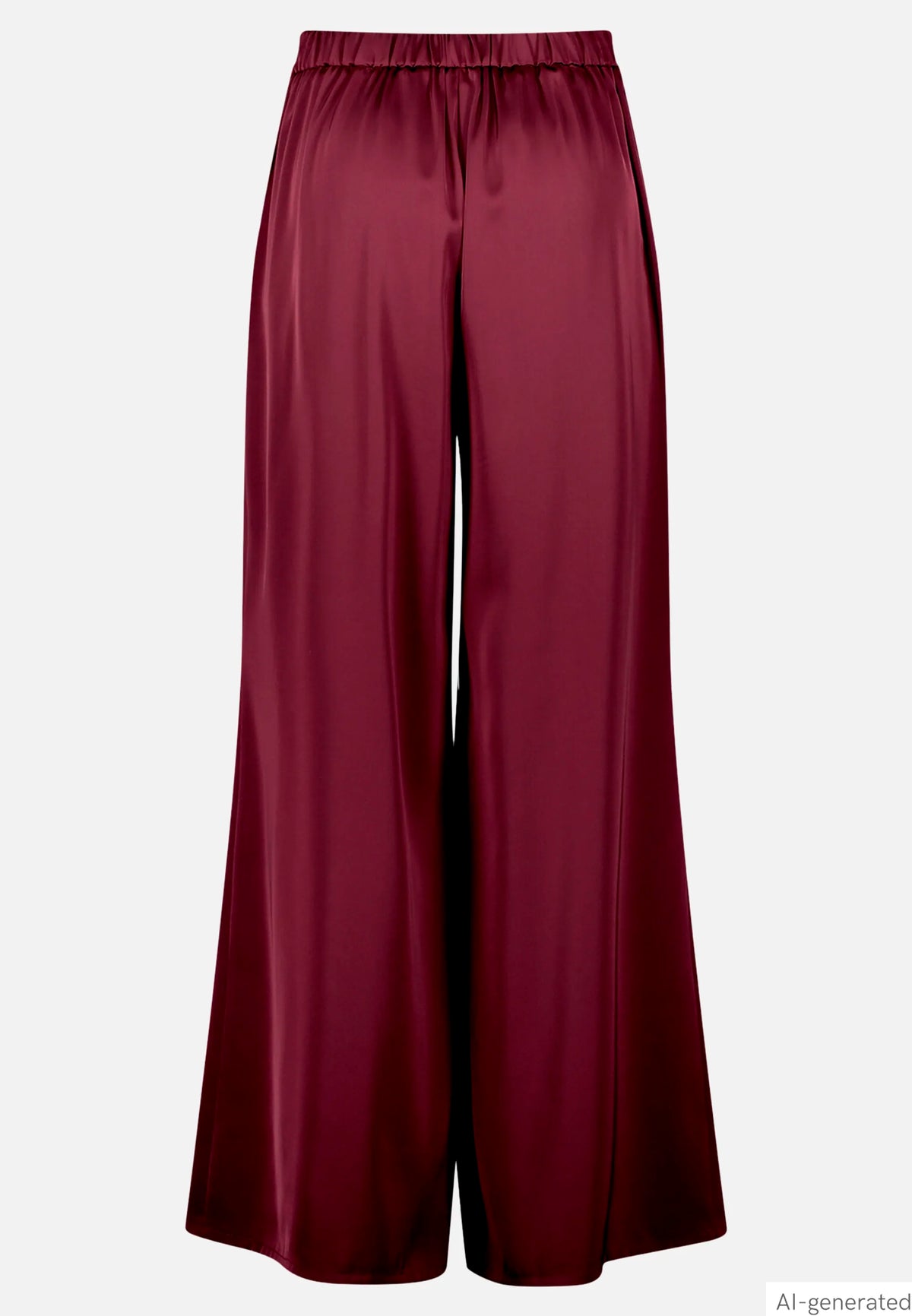 Vera Mont Deep Dahlia Women Modern Fit Trousers with Pockets SKU: 0300-4262_4715 Image 05