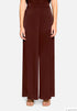Vera Mont Espresso Brown Women Modern Fit Trousers with Pockets SKU: 0300-4262_7409 Image 01