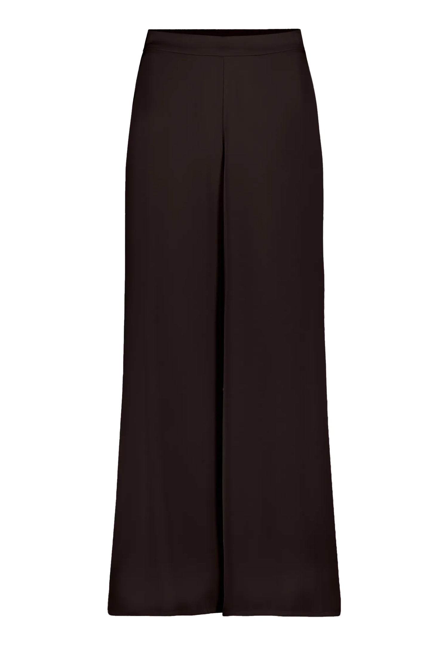 Vera Mont Espresso Brown Women Modern Fit Trousers with Pockets SKU: 0300-4262_7409 Image 03