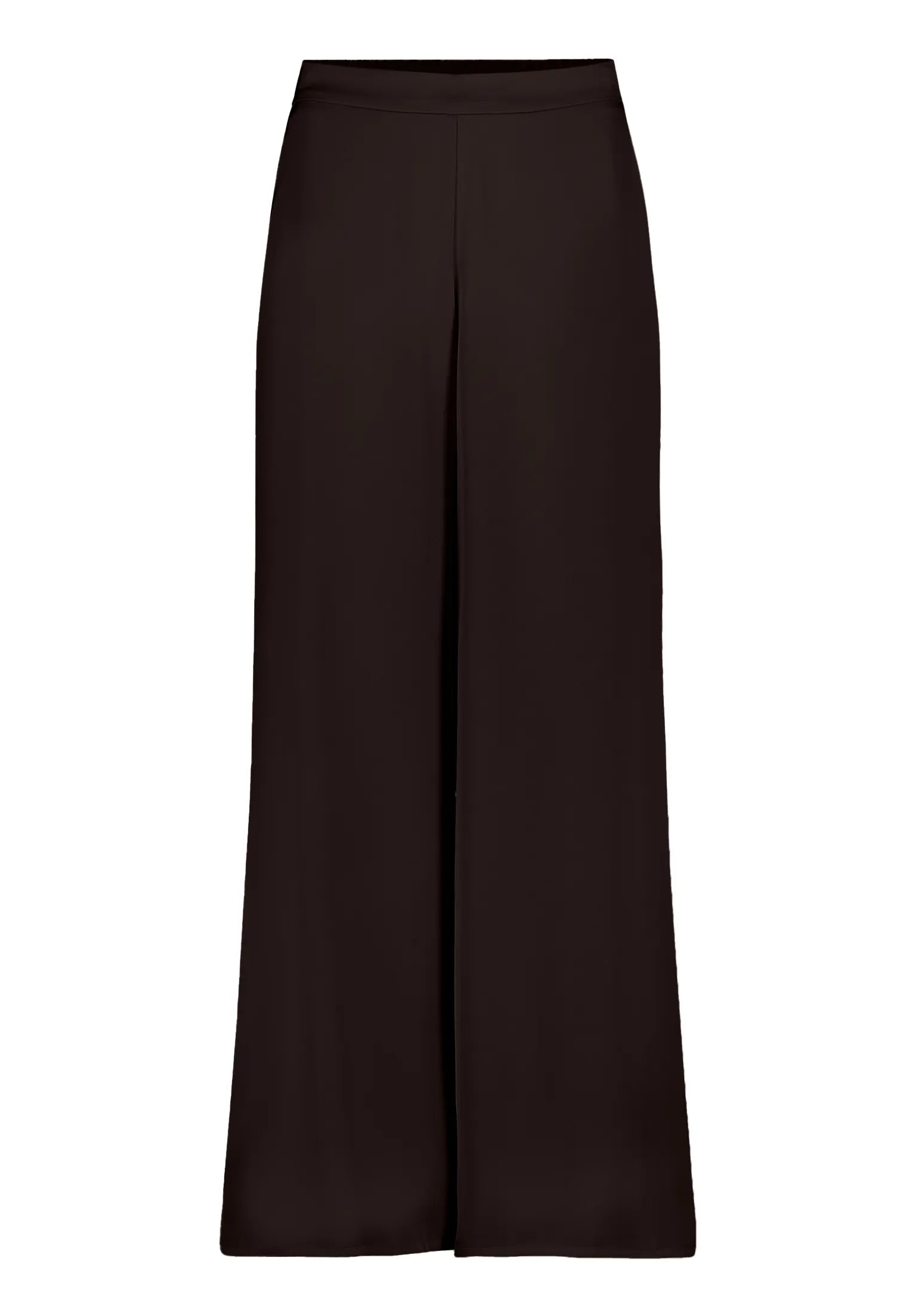 Vera Mont Espresso Brown Women Modern Fit Trousers with Pockets SKU: 0300-4262_7409 Image 03