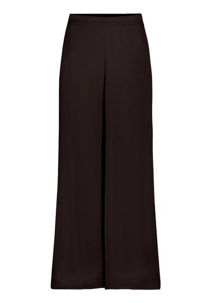 Vera Mont Espresso Brown Women Modern Fit Trousers with Pockets SKU: 0300-4262_7409 Image 03