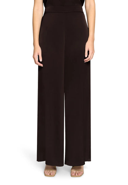 Vera Mont Espresso Brown Women Modern Fit Trousers with Pockets SKU: 0300-4262_7409 Image 04
