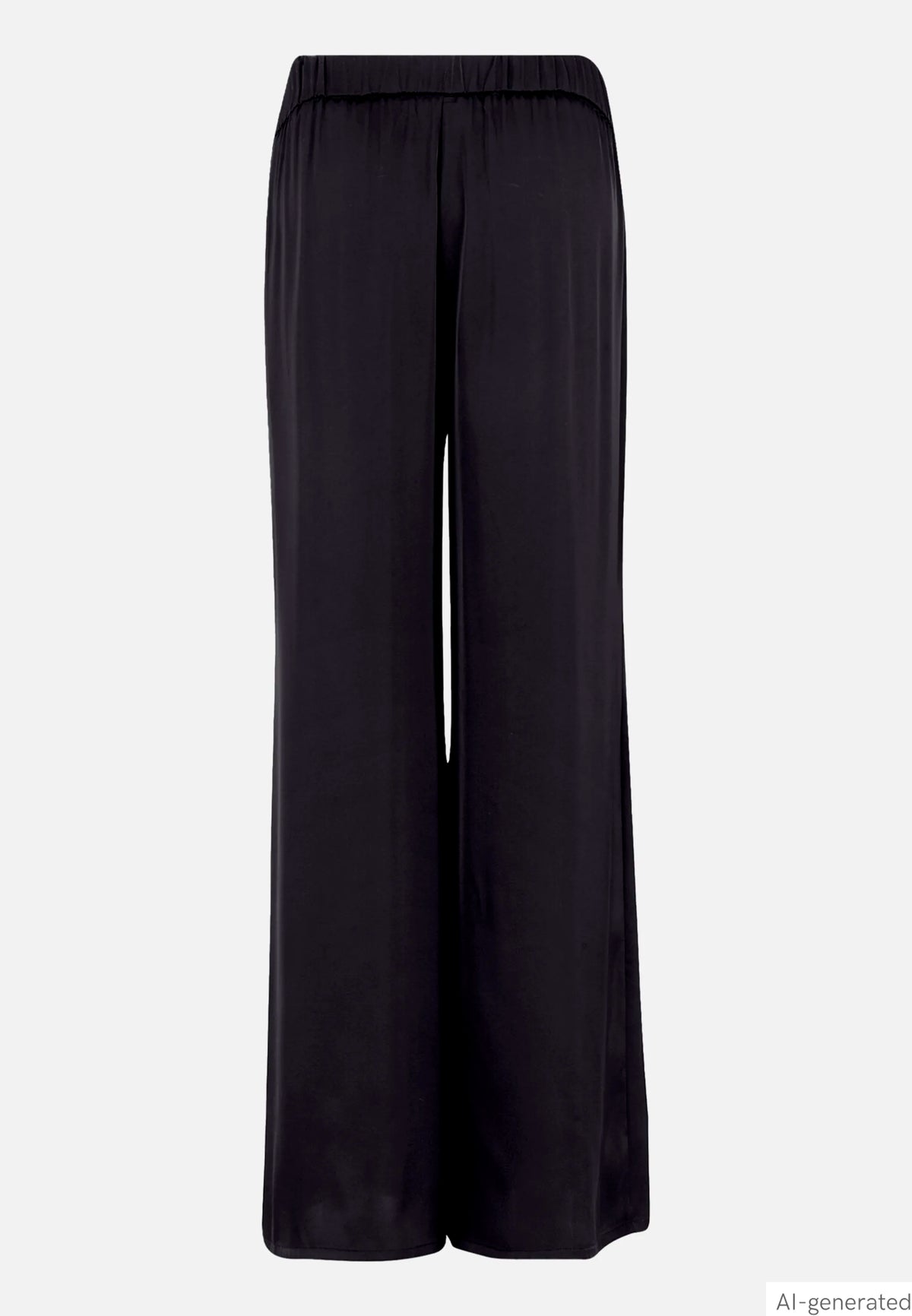 Vera Mont Black Women Modern Fit Trousers with Pockets SKU: 0300-4262_9045 Image 05