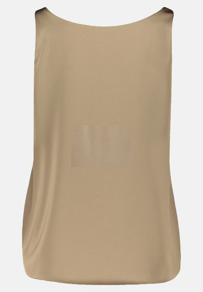 Vera Mont_Turf_Satin Blouse with V-Neck_0301-4262_7387_05