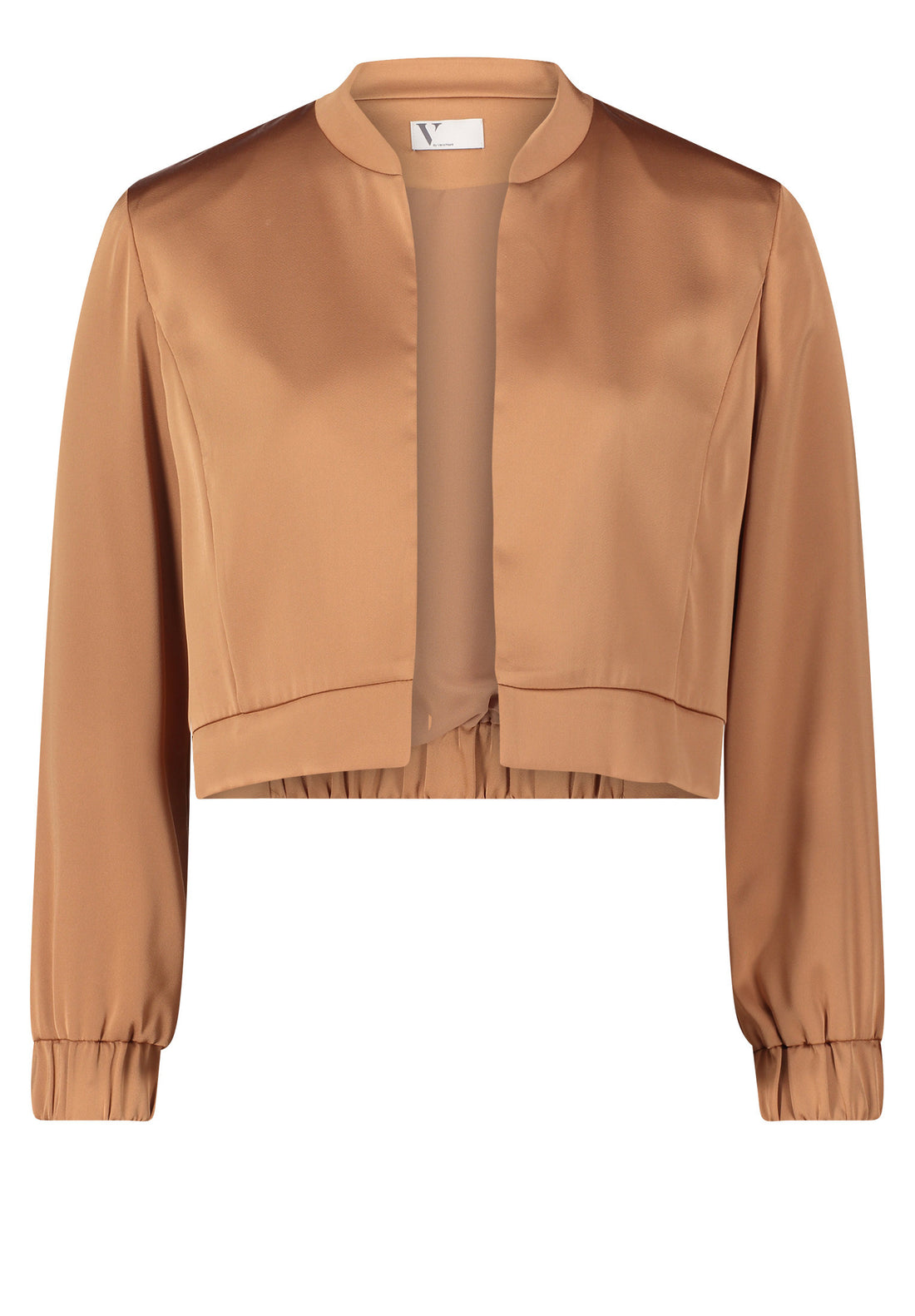 Cropped Bomber Jacket With No Closures_0305 4262_7125_01