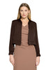 Vera Mont Espresso Brown Women Long-Sleeved Blouson SKU: 0305-4262_7409 Image 02