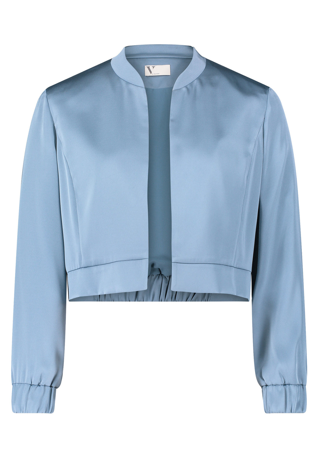 Cropped Bomber Jacket With No Closures_0305 4262_8307_01