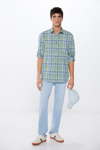 Striped Button Down Shirt_0337183_29_03