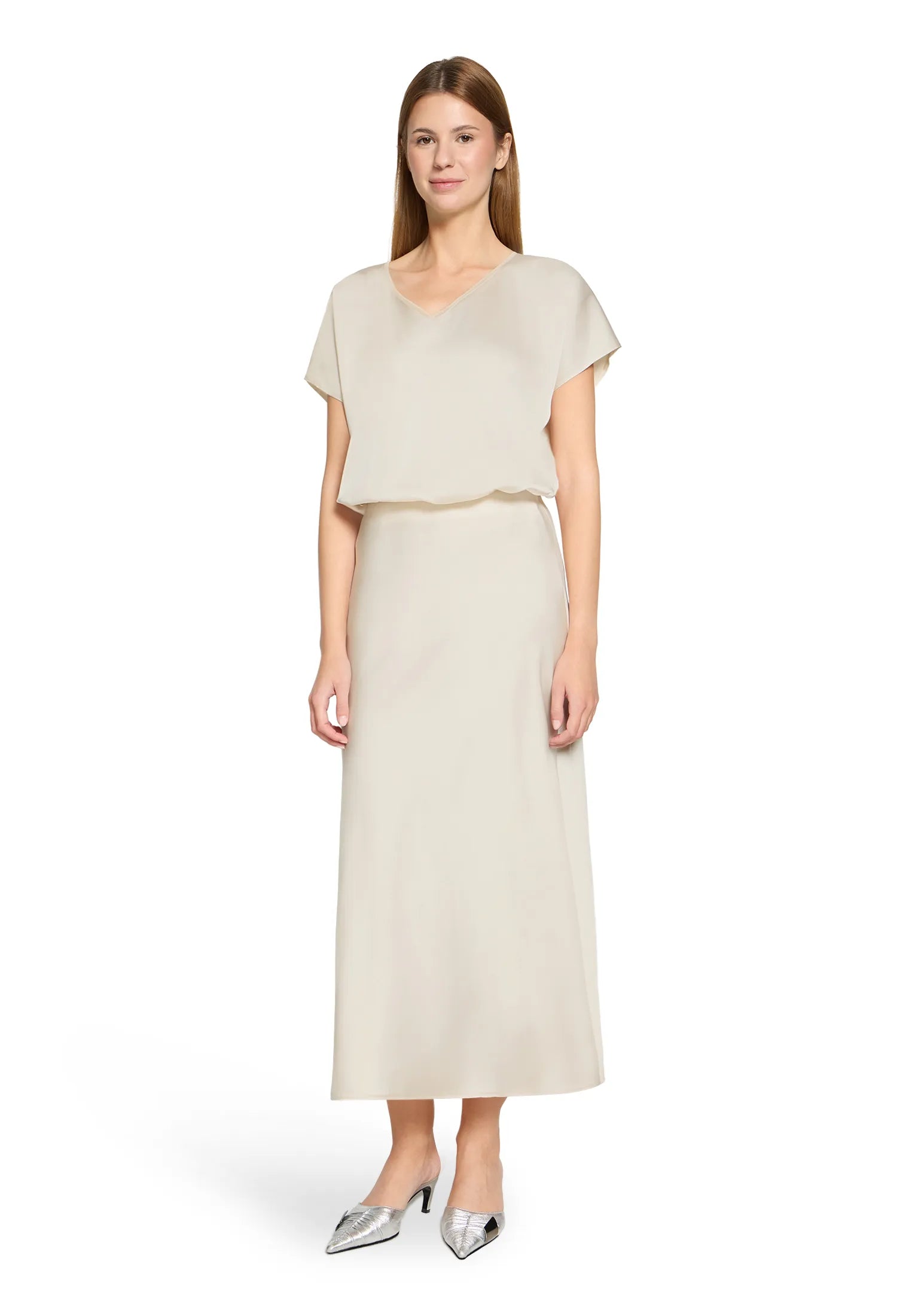 Vera Mont Champagne Sorbet Women Blouse Long 1/2 Sleeve SKU: 0342-4262_1085 Image 05