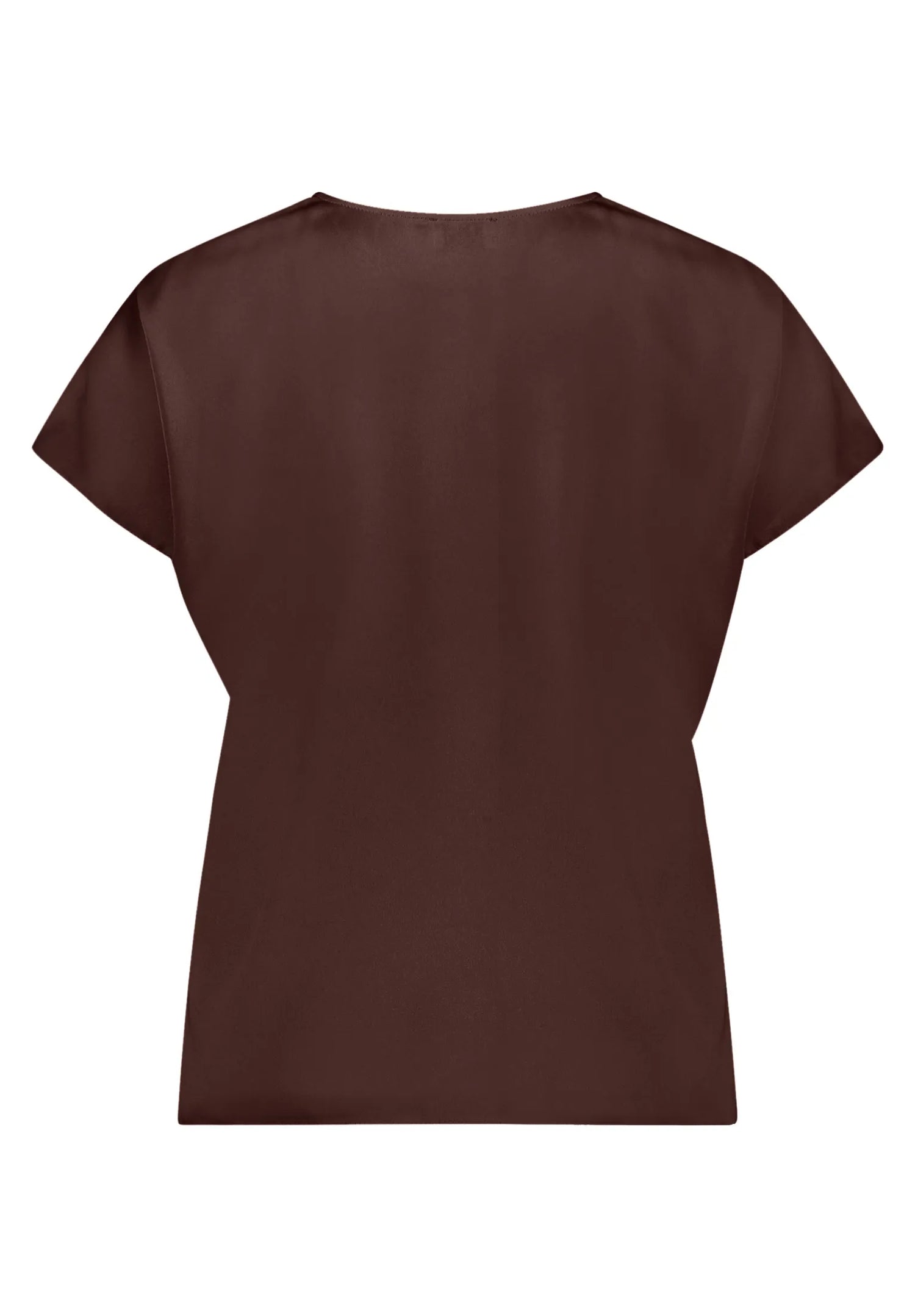 Vera Mont Espresso Brown Women Blouse Long 1/2 Sleeve SKU: 0342-4262_7409 Image 03