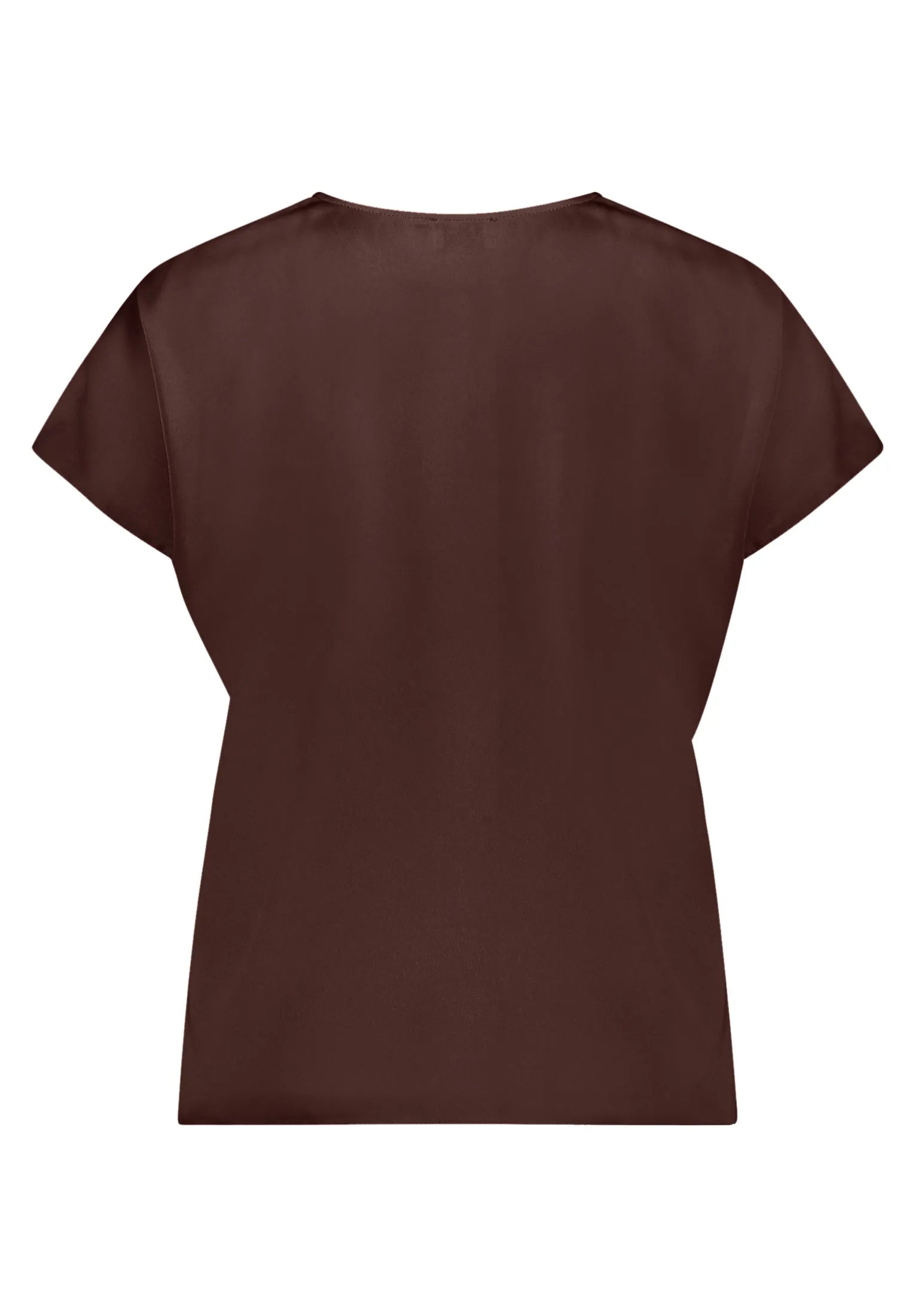 Vera Mont Espresso Brown Women Blouse Long 1/2 Sleeve SKU: 0342-4262_7409 Image 03