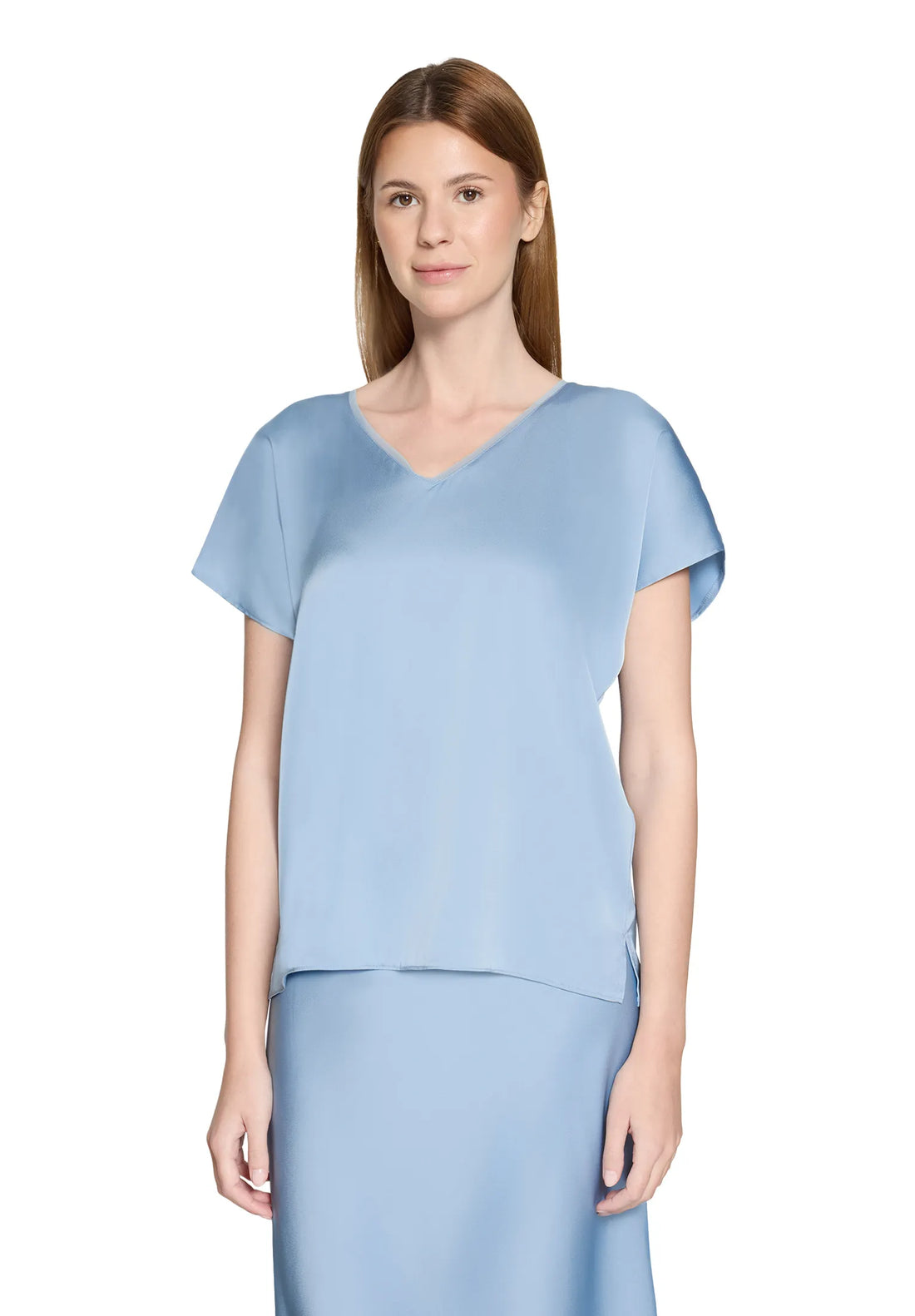 Vera Mont Soft Sky Women Blouse Long 1/2 Sleeve SKU: 0342-4262_8372 Image 01