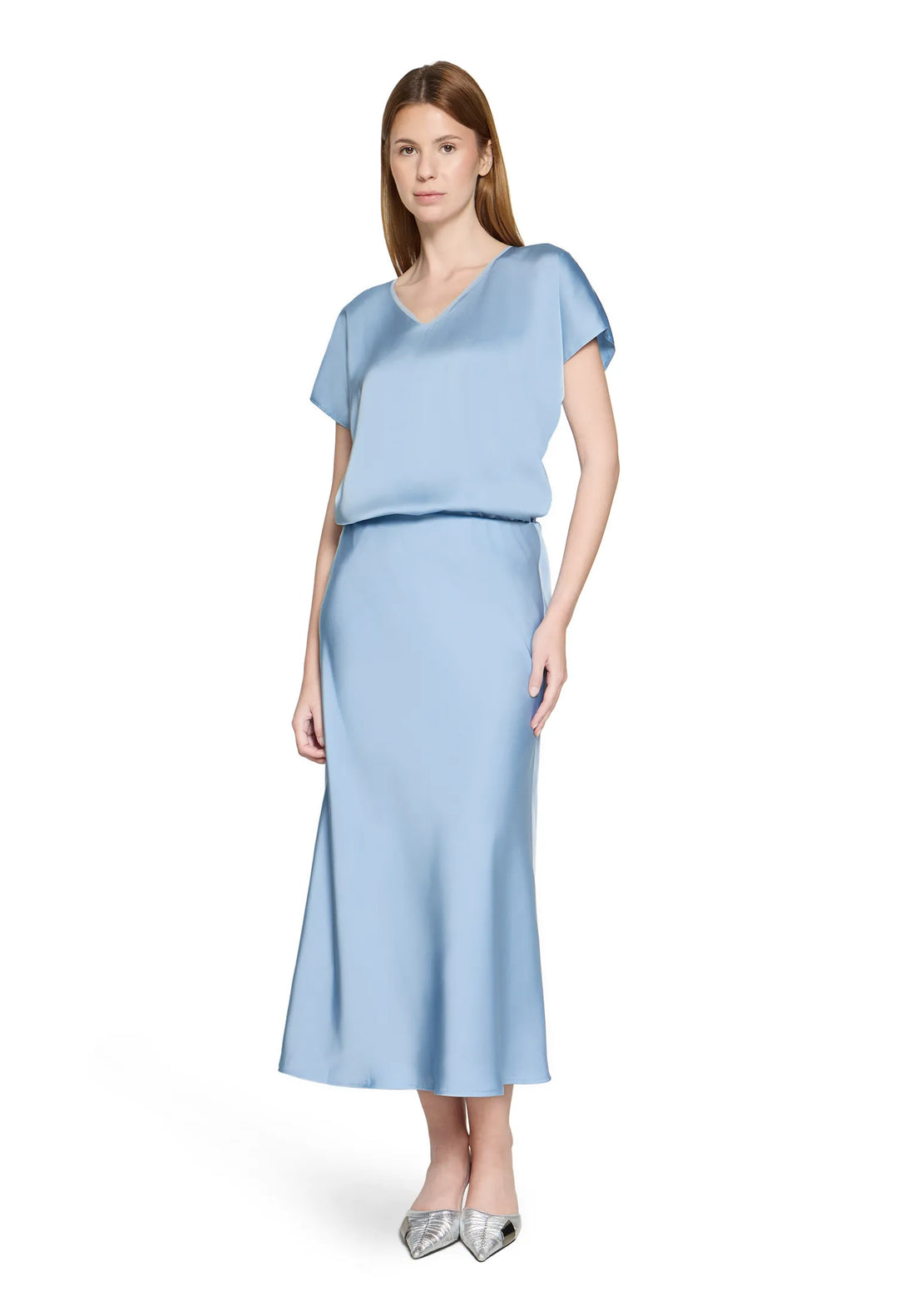 Vera Mont Soft Sky Women Blouse Long 1/2 Sleeve SKU: 0342-4262_8372 Image 05