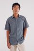 Springfield_Blue_Short Sleeve Sleeved Linen Shirt_0342086_83_01