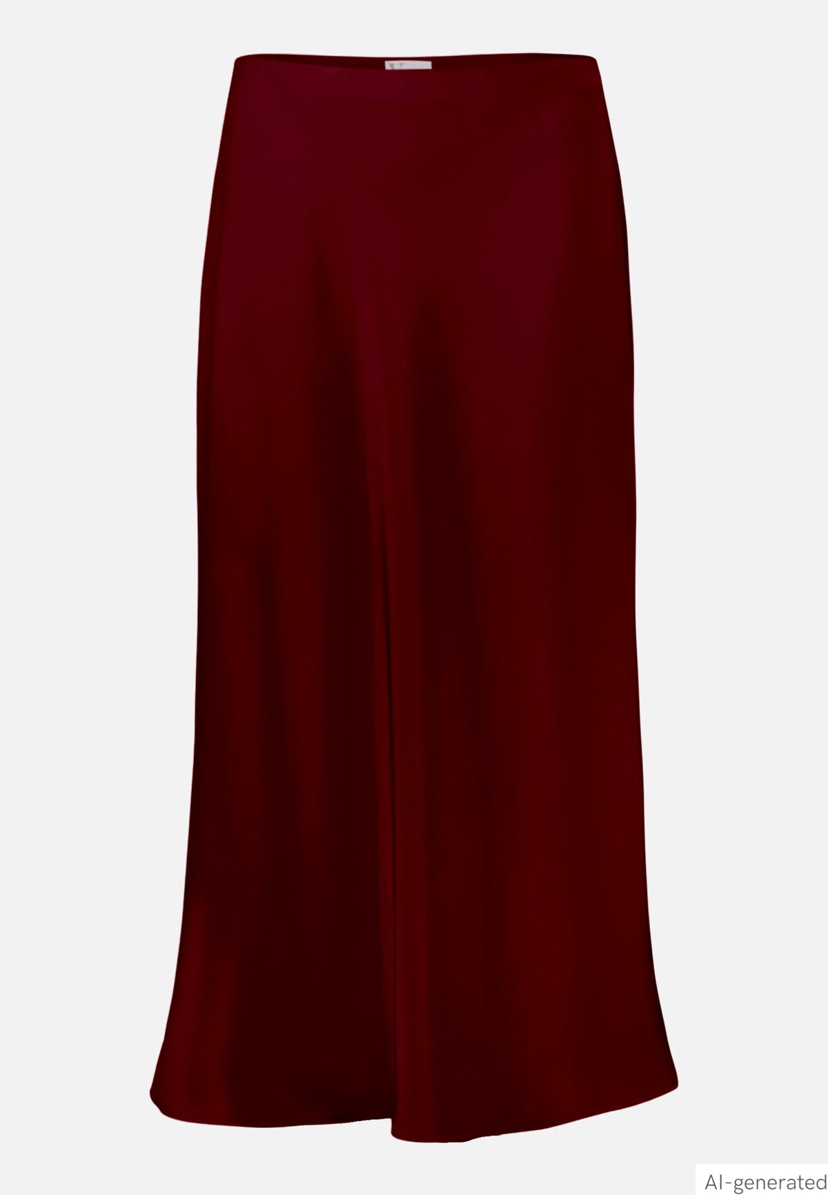 Vera Mont Deep Dahlia Women Calf-Length Satin Skirt SKU: 0364-4262_4715 Image 04