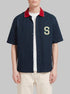 Springfield Blue Men Varsity Short Sleeve Shirt SKU: 0373875_11 Image 00