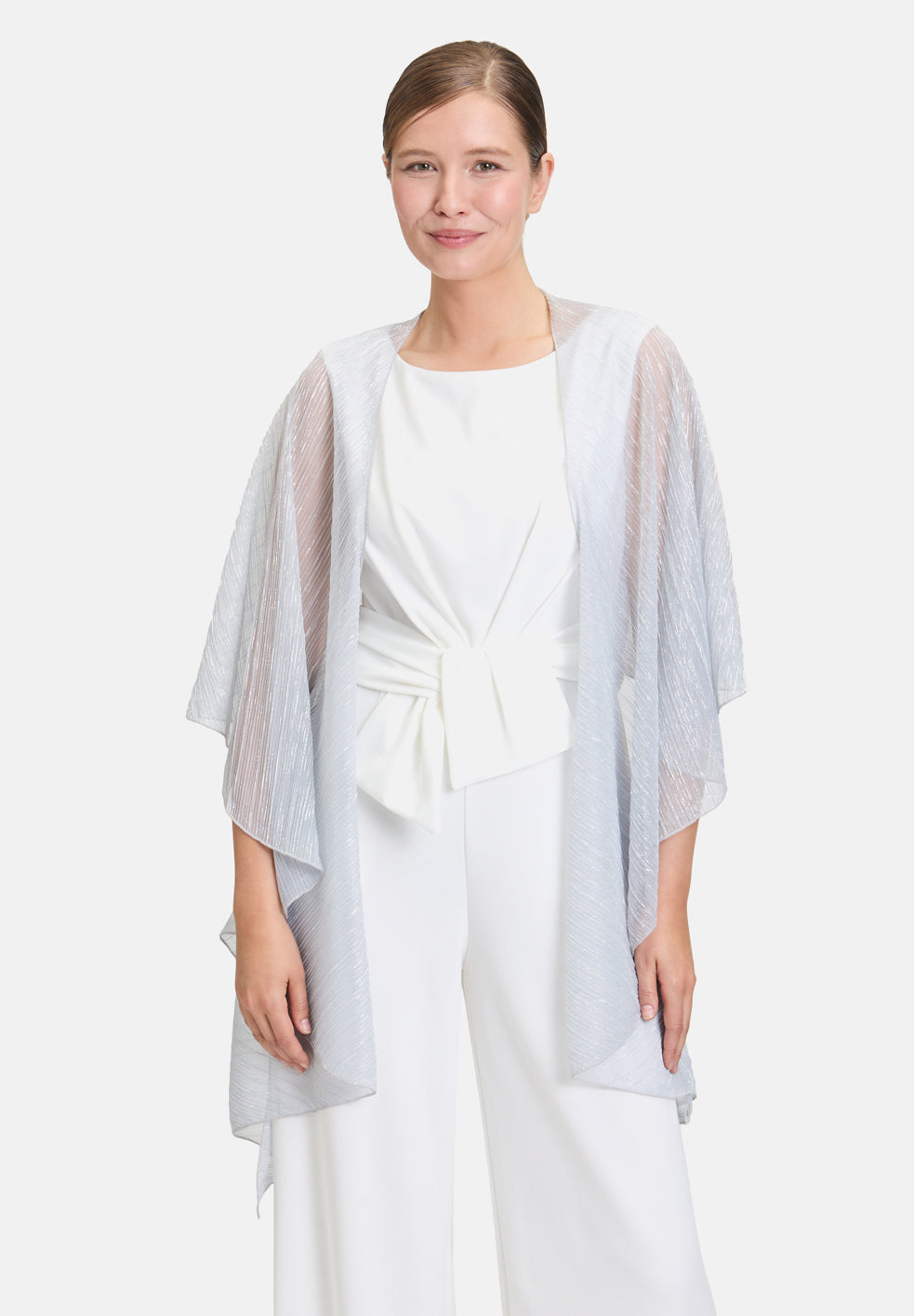 Vera Mont_Grey/Silver_Cape in a Glitter Look_0376-4208_9894_01
