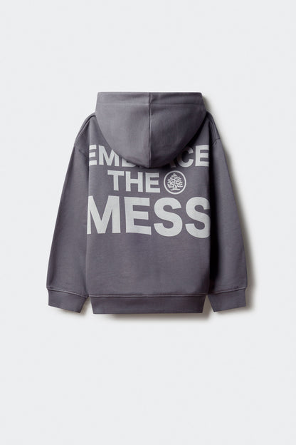 Springfield_Charcoal Grey_&quot;Embrace The Mess&quot; Boys&