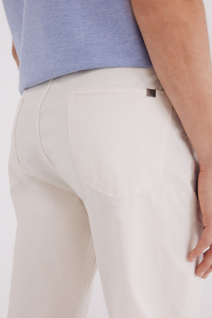 Springfield_Slim Fit Light Wash 5-Pocket Trousers_0399334_97_04