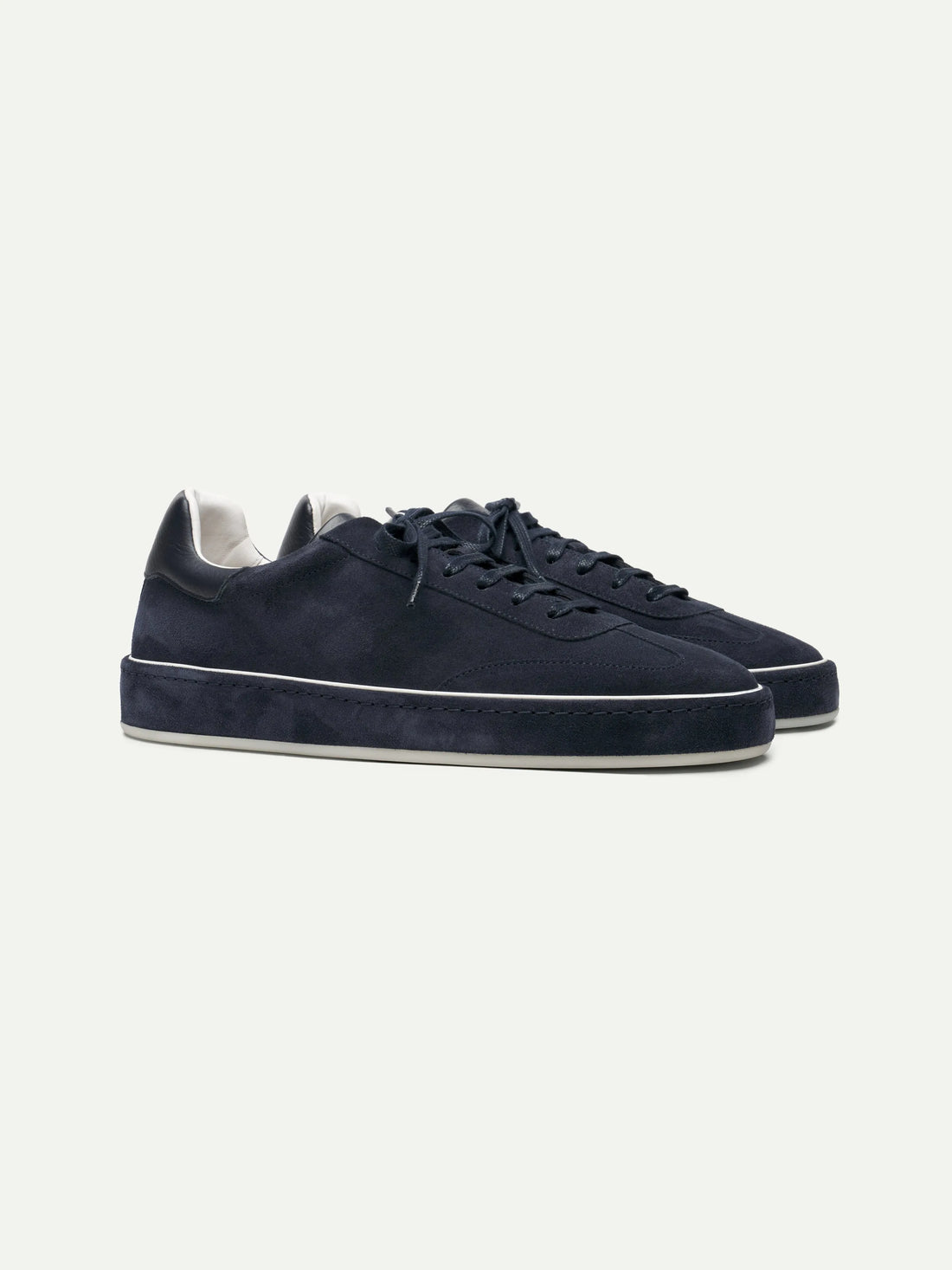 Aurelien Navy Men Navy Voyager Courtside Sneaker SKU: 04-026-13-05-01-0000_410 Image 01