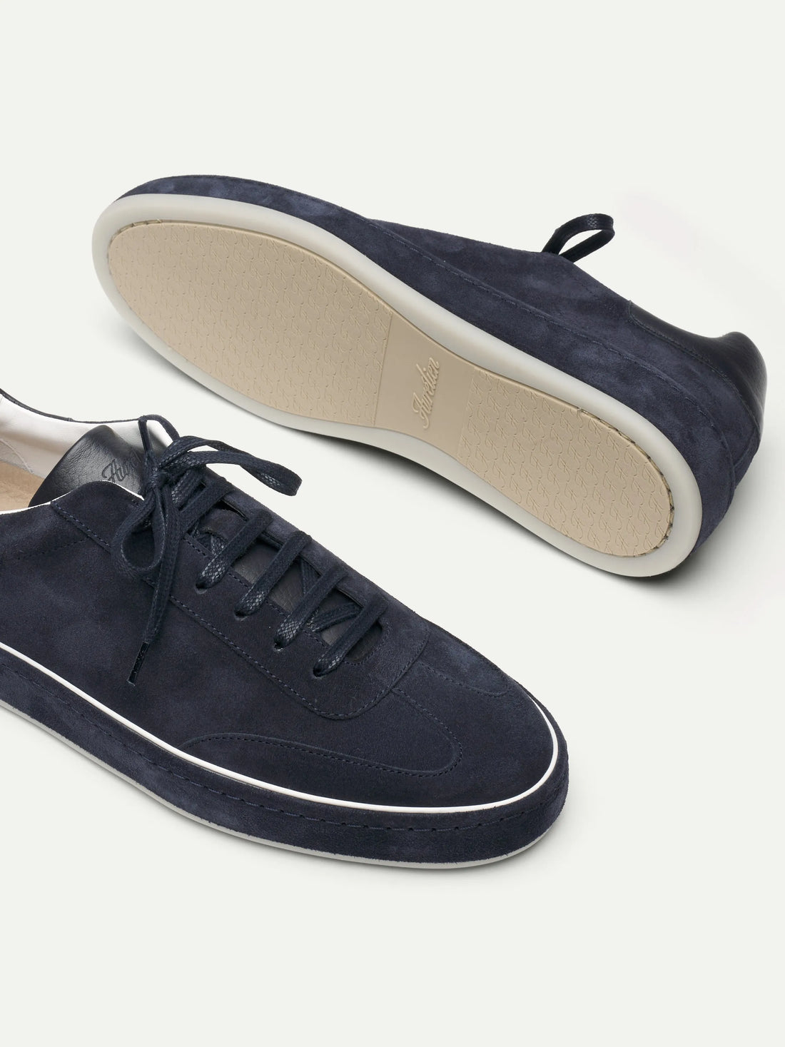 Aurelien Navy Men Navy Voyager Courtside Sneaker SKU: 04-026-13-05-01-0000_410 Image 02