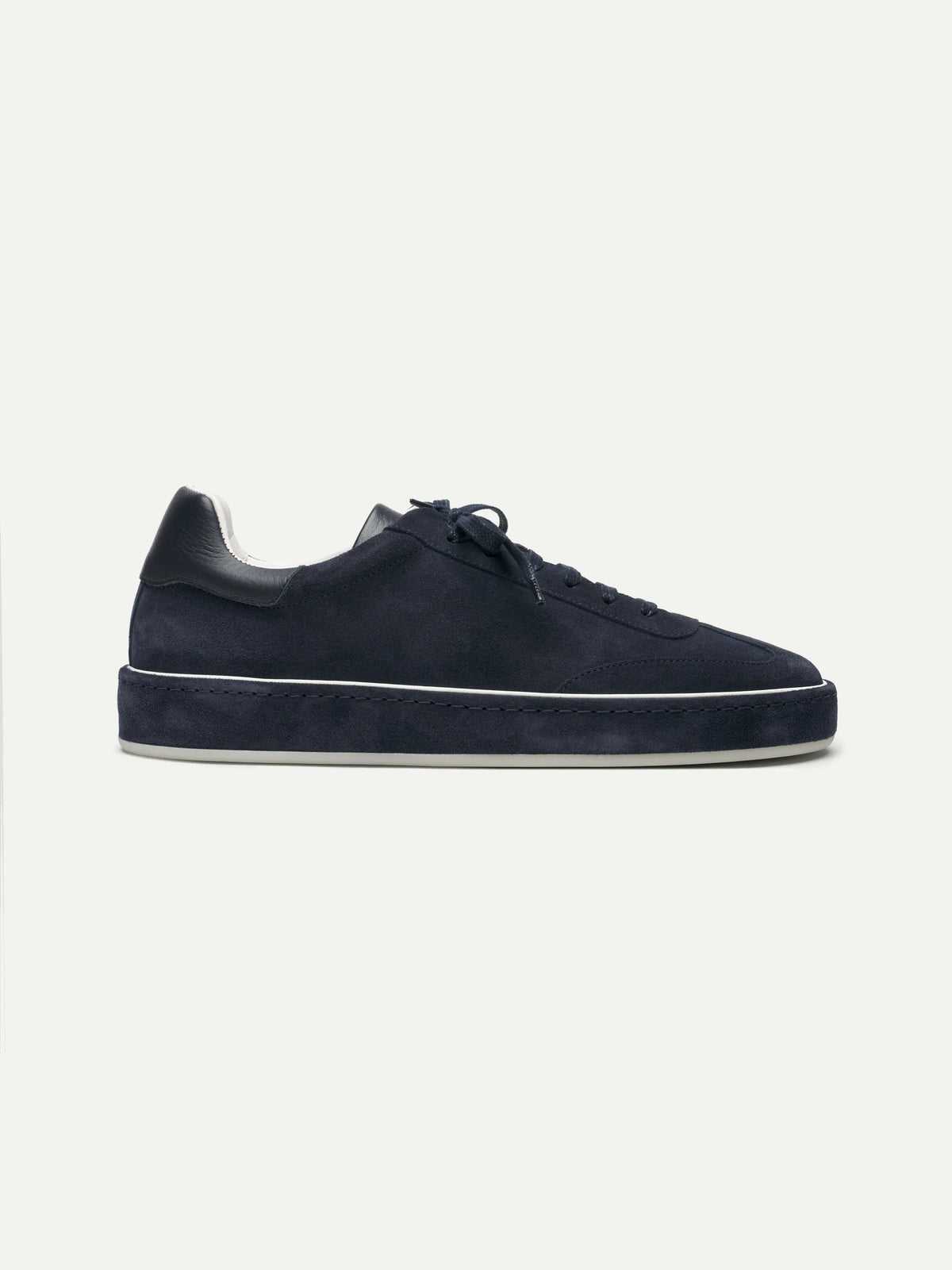 Aurelien Navy Men Navy Voyager Courtside Sneaker SKU: 04-026-13-05-01-0000_410 Image 05