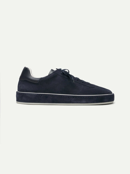 Aurelien Navy Men Navy Voyager Courtside Sneaker SKU: 04-026-13-05-01-0000_410 Image 05
