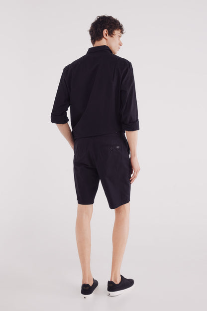 Springfield_Black_Lightweight Comfort Fit Bermuda Shorts_0432177_01_06