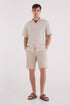 Springfield_Beige_Lightweight Comfort Fit Bermuda Shorts_0432177_37_01