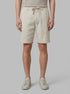 Springfield Beige Men Linen Comfort Slim Fit Bermuda Shorts SKU: 0433667_51 Image 00