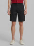 Springfield Black Men Comfort Fit Cargo Bermuda Shorts SKU: 0433672_01 Image 00