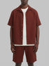 Springfield Red Men Linen Relaxed Fit Bermuda Shorts SKU: 0433675_66 Image 00