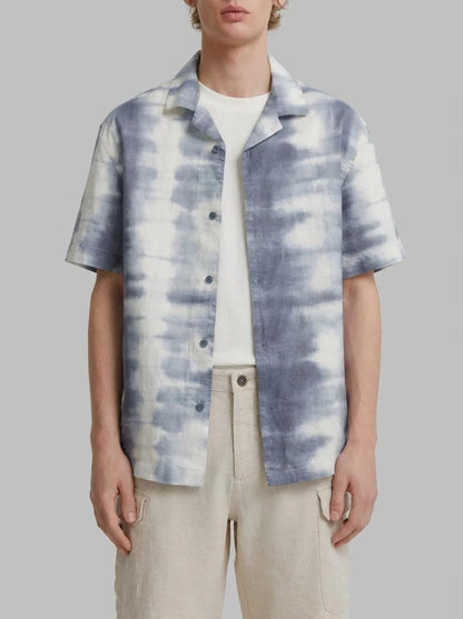 Springfield White Men Linen Cargo Comfort Fit Bermuda Shorts SKU: 0433682_97 Image 00