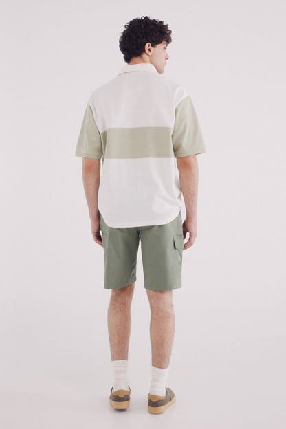 Springfield_Comfort Fit Cargo Bermuda Shorts_0439943_24_04