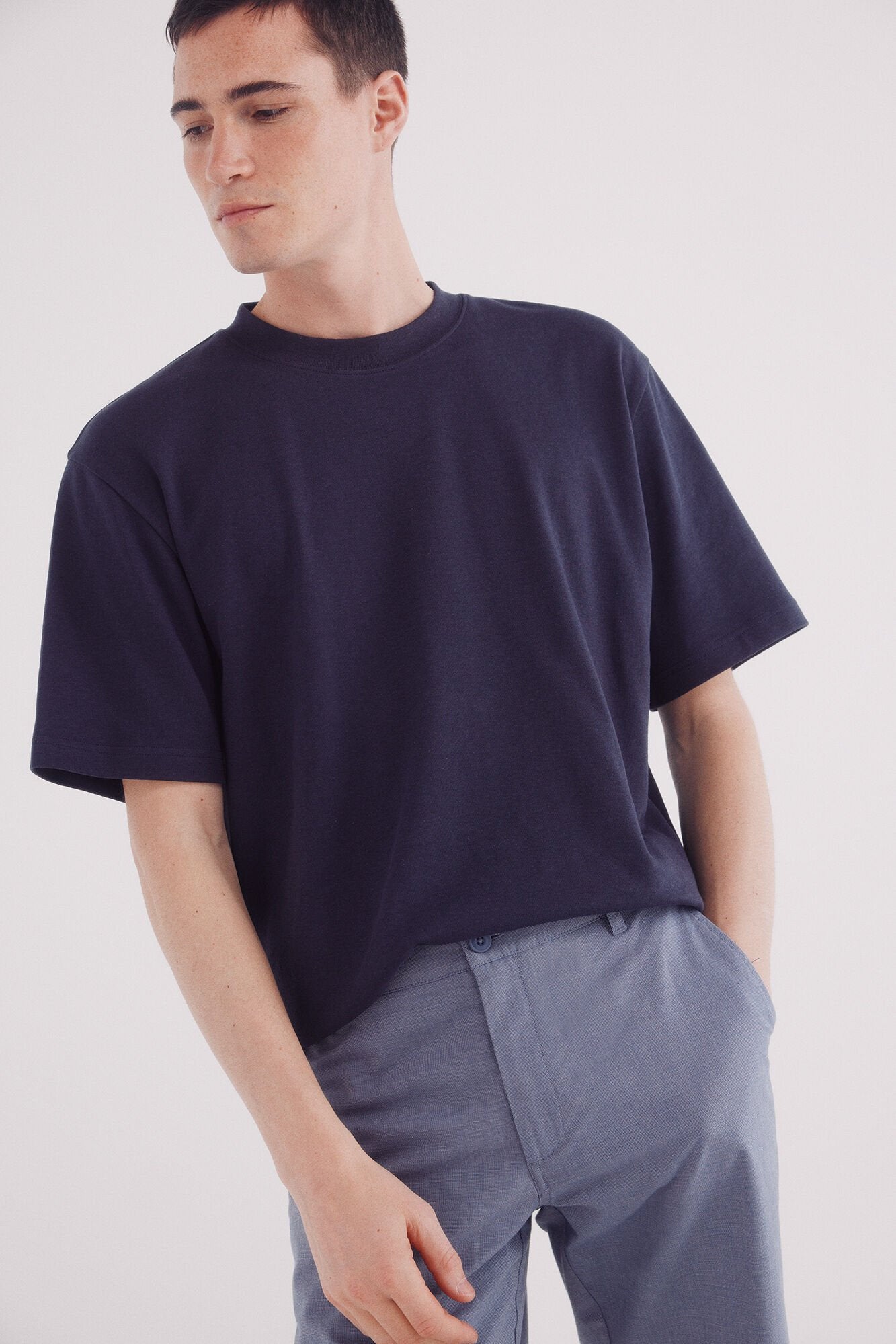 Springfield_Bermuda Structure Color Comfort Fit_0439947_14_03