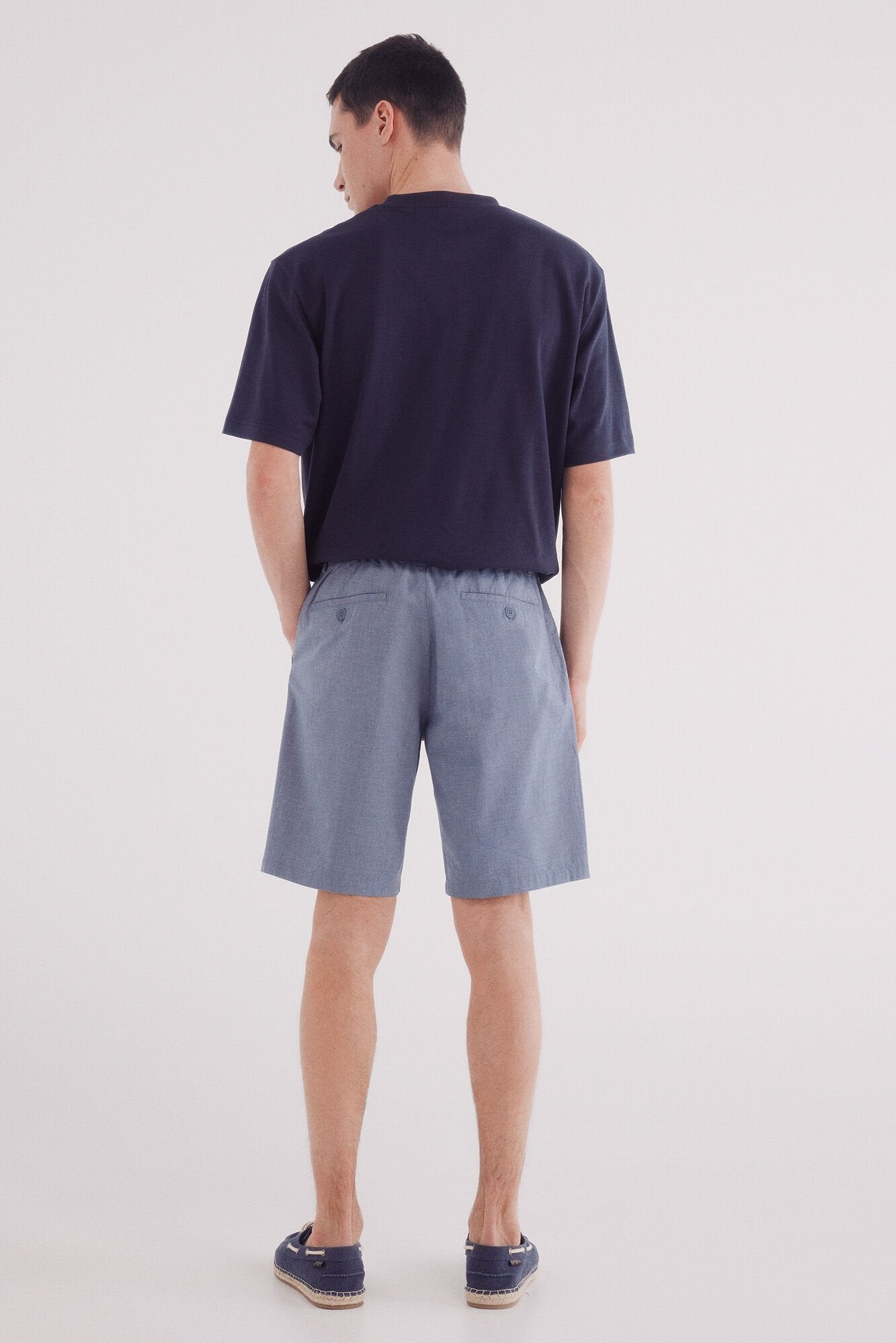 Springfield_Bermuda Structure Color Comfort Fit_0439947_14_04