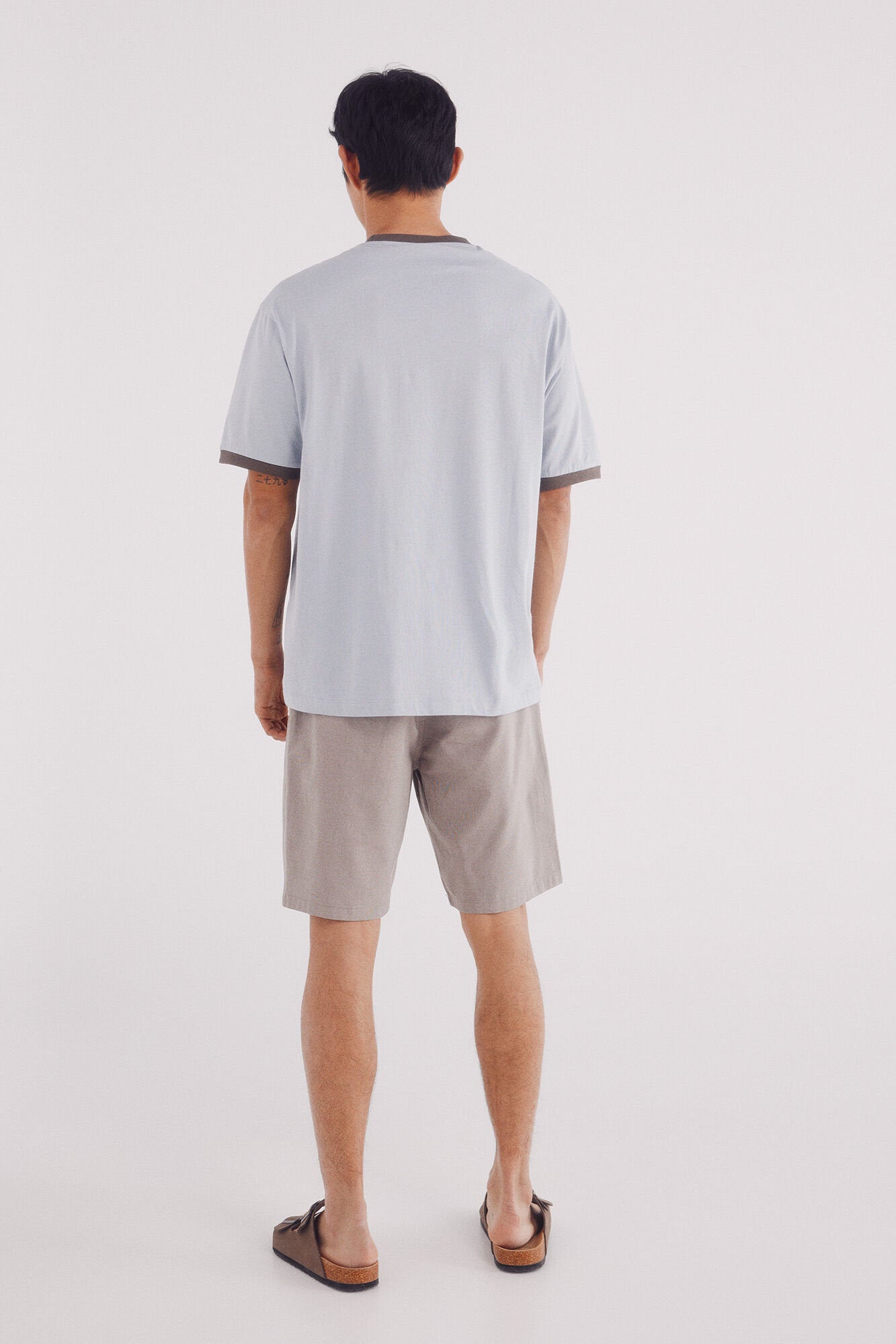 Springfield_Bermuda Structure Color Comfort Fit_0439947_36_03