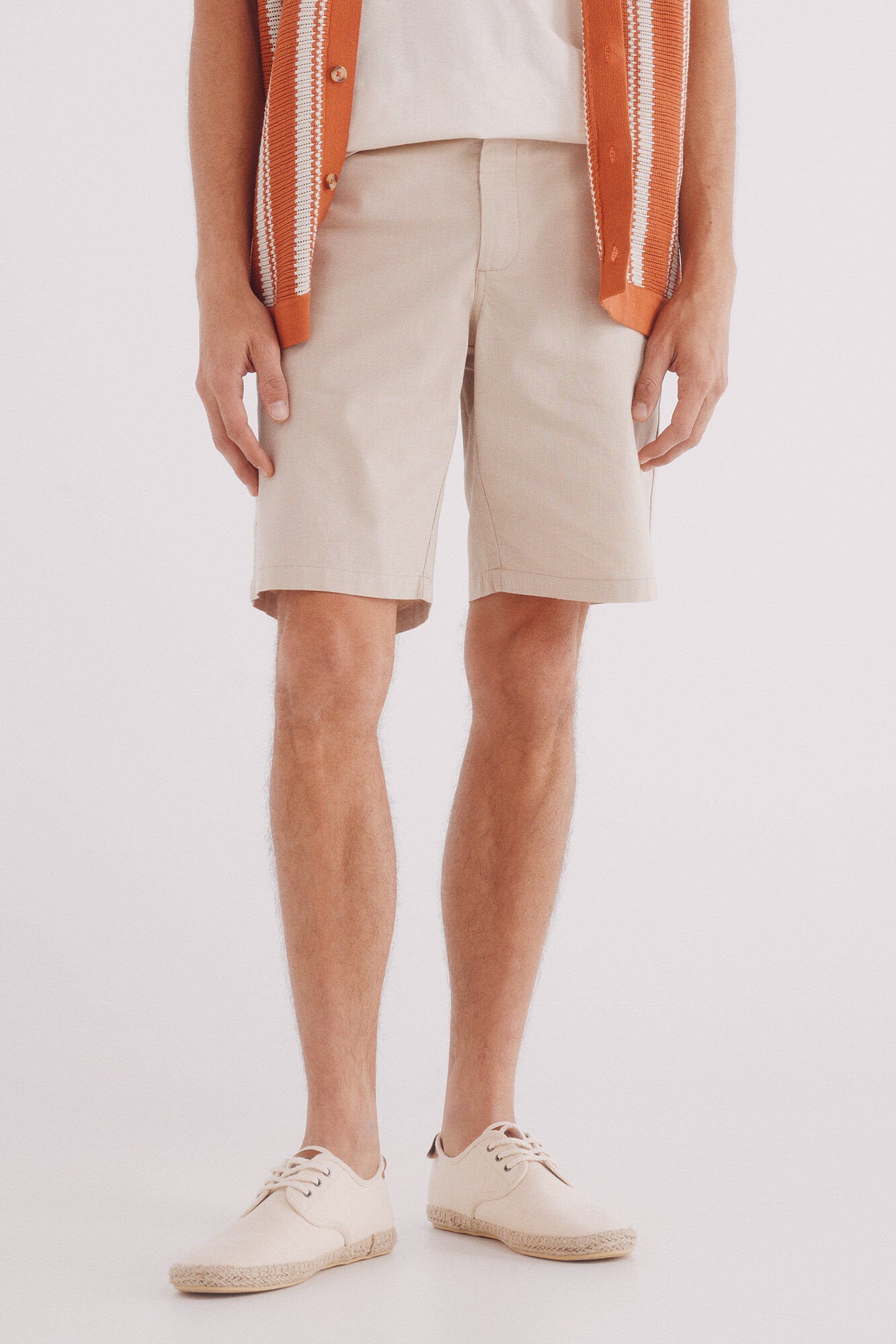 Springfield_Bermuda Structure Color Comfort Fit_0439947_51_03