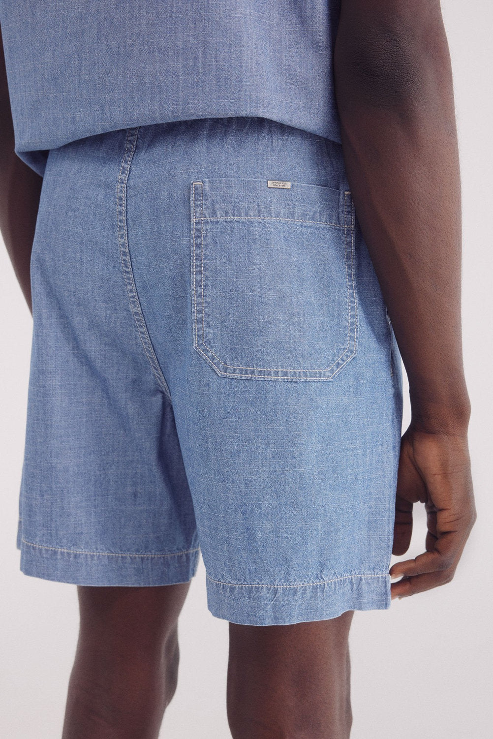 Springfield_Loose Beach-Style Denim Bermuda Shorts_0439952_14_05