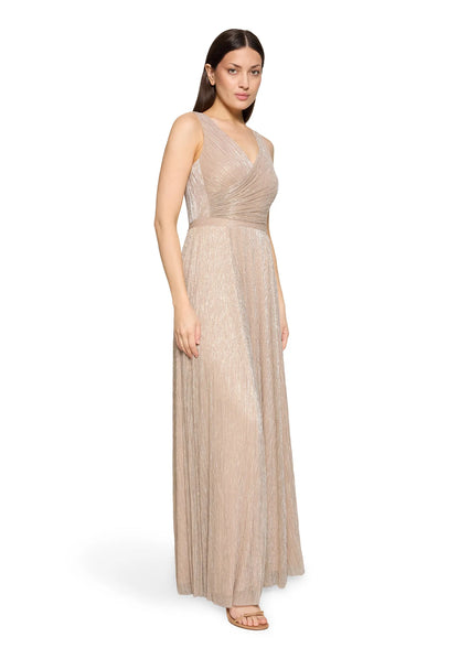 Vera Mont Cream/White Women Dress Long Without Sleeve SKU: 0445-4669_1811 Image 02